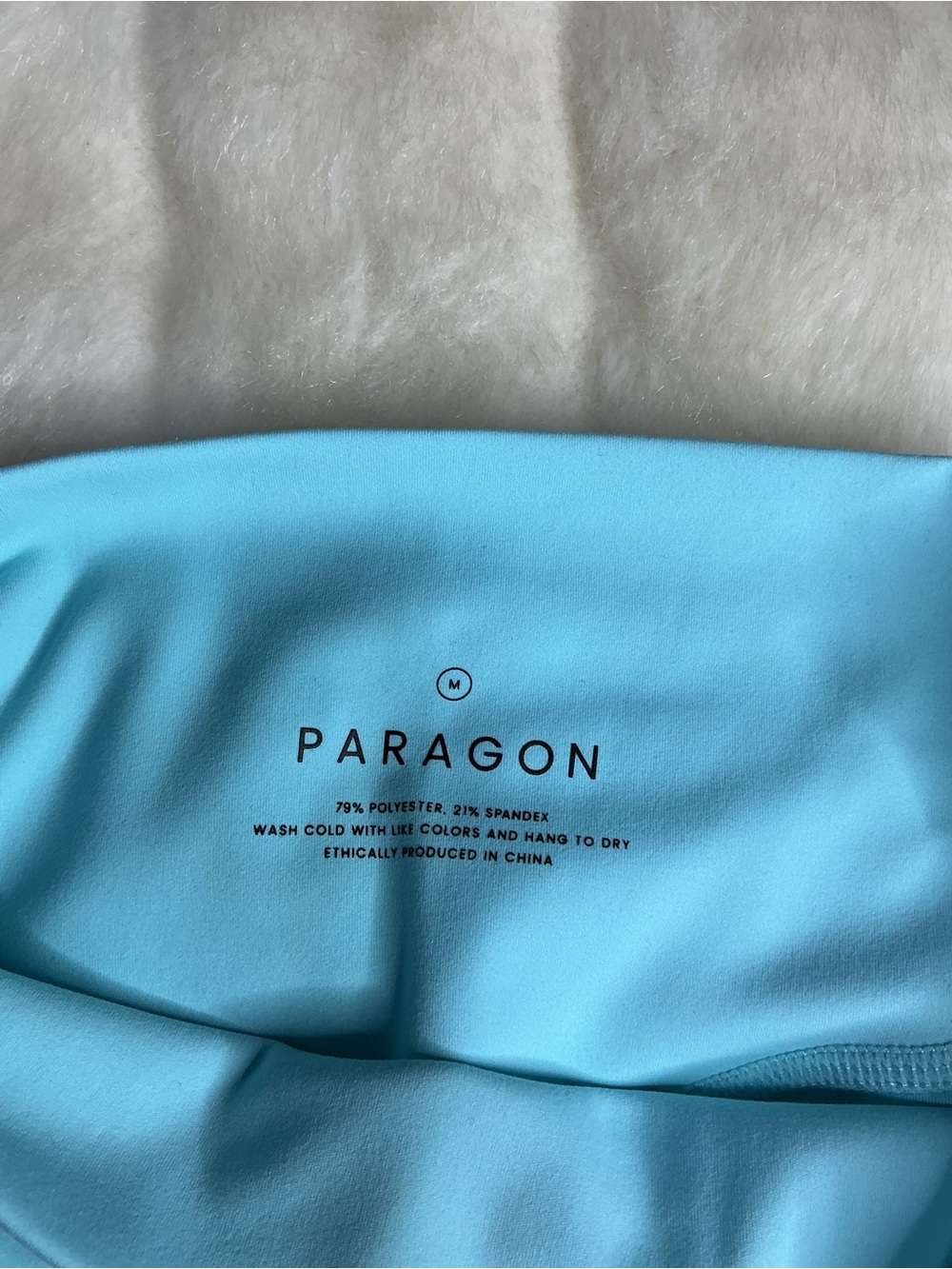 PARAGON Athletic Leggins Bright Aqua Seamless - Picture 8 of 12